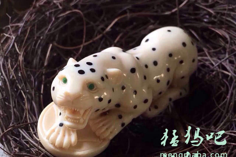 猛犸玩件，青蓝猛犸吧